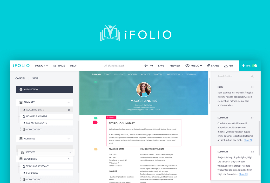 iFOLIO Interface