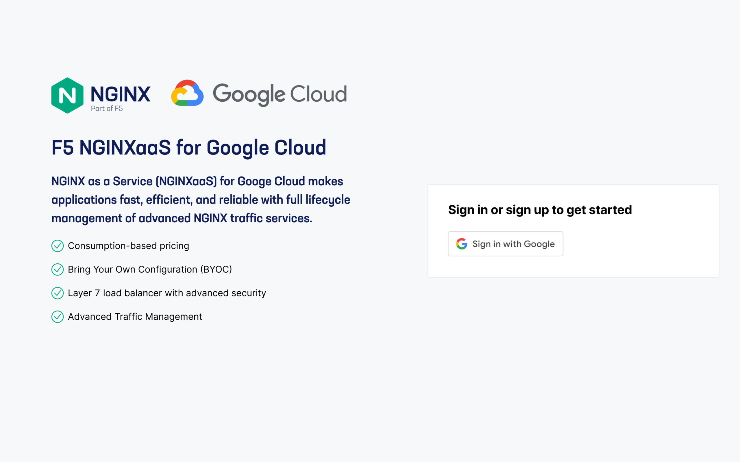Google Login Flow