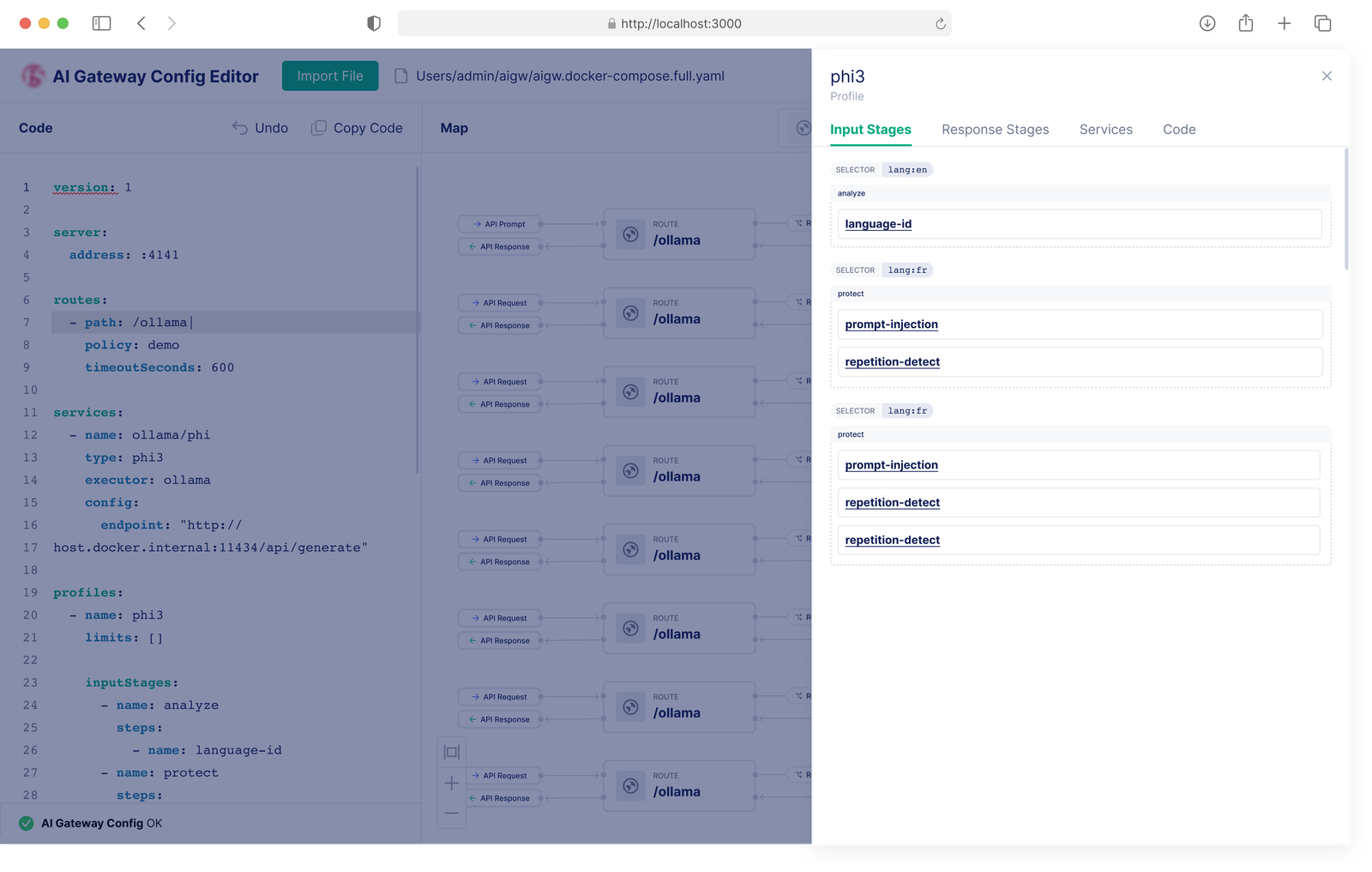 F5 AI Gateway: Profiles Input stages with Processors
